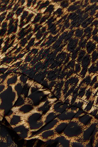 Robe fourreau - Noir et camel