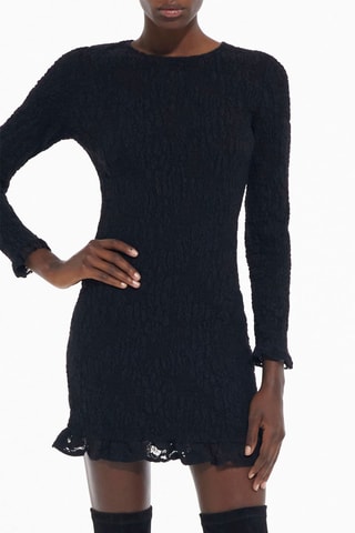 Robe fourreau - Noir