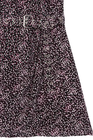 Robe patineuse - Noir et rose