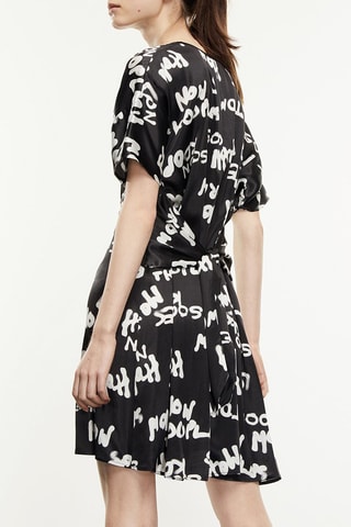 Robe patineuse - Noir et blanc