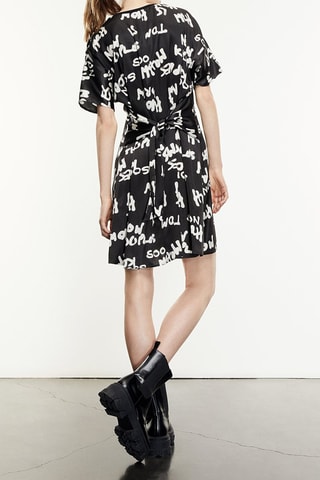 Robe patineuse - Noir et blanc