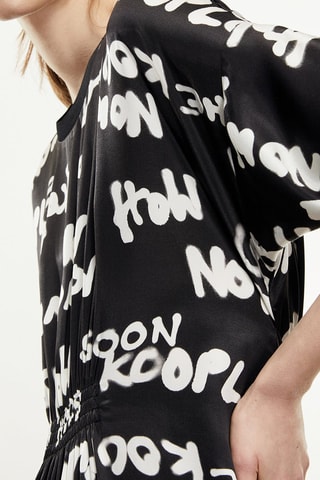 Robe patineuse - Noir et blanc