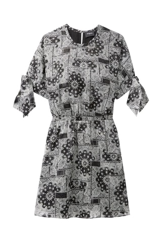 Robe patineuse - Noir et gris