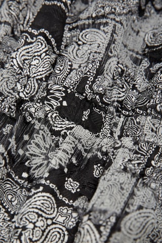 Robe patineuse - Noir et gris