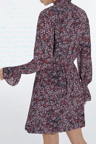 Robe patineuse - Noir et gris