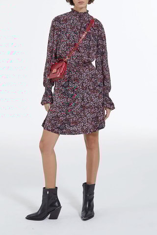 Robe patineuse - Noir et gris