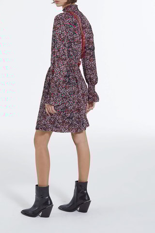 Robe patineuse - Noir et gris