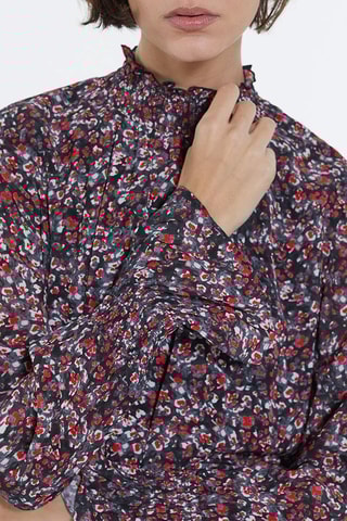 Robe patineuse - Noir et gris