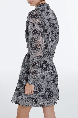 Robe patineuse - Noir et blanc