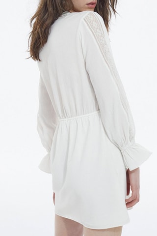 Robe patineuse - Blanc