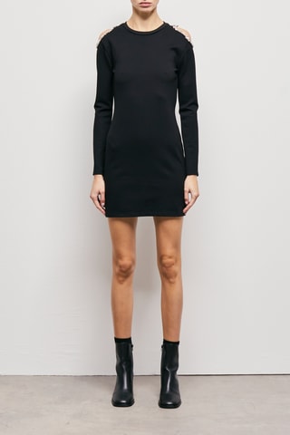 Robe fourreau - Noir