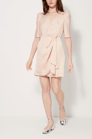 Robe portefeuille - Beige