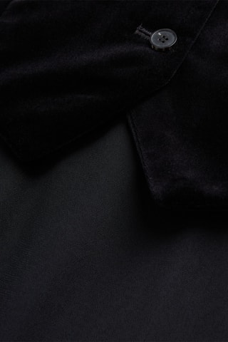 Robe trompe-l’œil - Noir