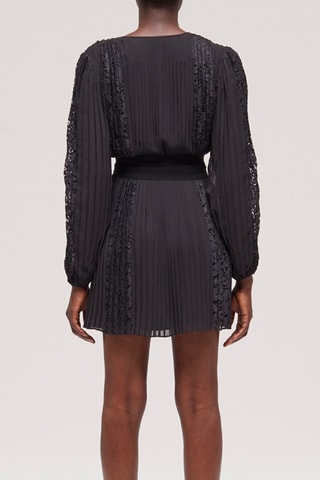 Robe plissée - Noir