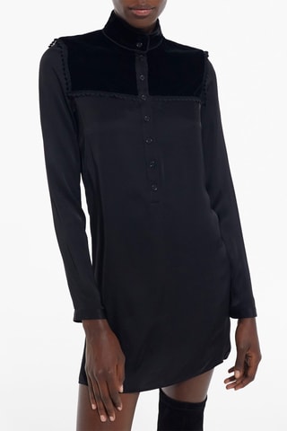 Robe droite - Bleu nuit