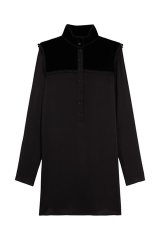 Robe droite - Bleu nuit