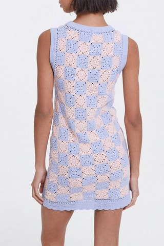 Robe pull - Ciel et rose