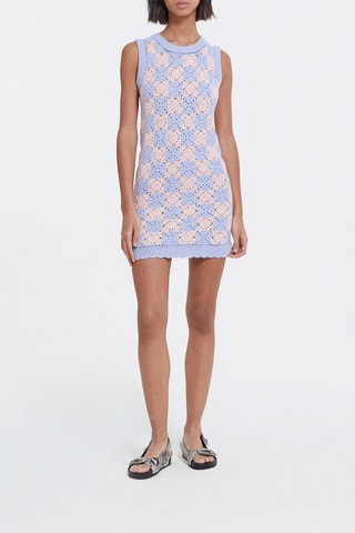 Robe pull - Ciel et rose