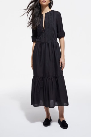 Robe midi - Noir