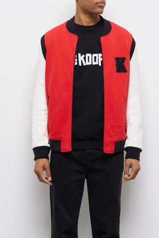 Bomber - Rouge et blanc