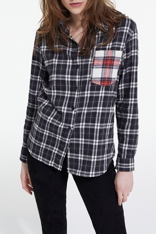 Chemisier - Noir et écru