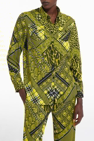 Chemisier - Jaune et noir