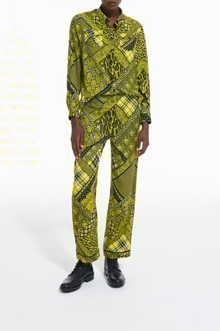 Chemisier - Jaune et noir