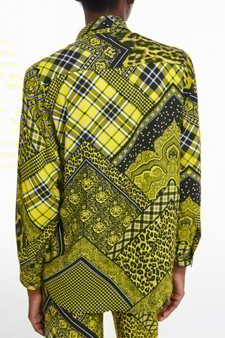 Chemisier - Jaune et noir