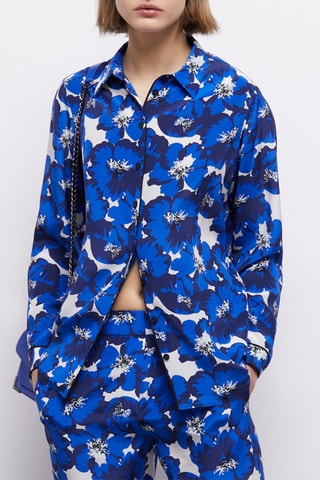 Chemisier en soie - Blanc 