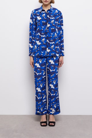 Chemisier en soie - Blanc 