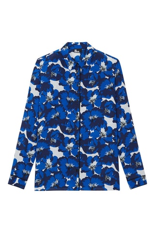 Chemisier en soie - Blanc 