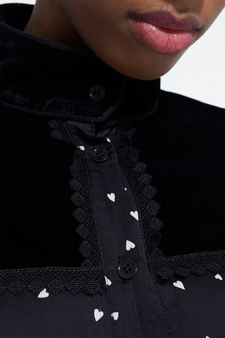 Chemisier - Bleu marine