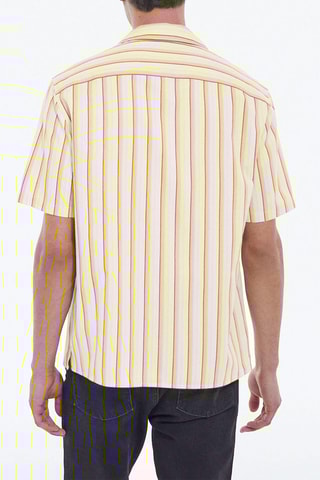 Chemise Ecru et jaune