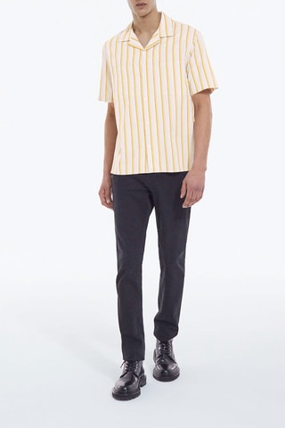 Chemise Ecru et jaune