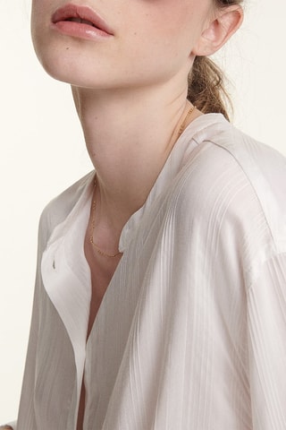 Chemise nouée - Ecru