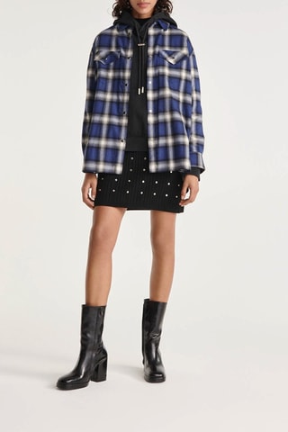 Chemise - Gris et bleu marine