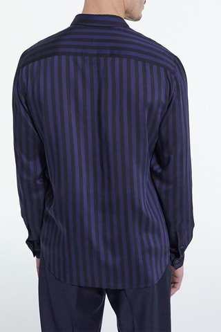 Chemise Noir et bleu marine