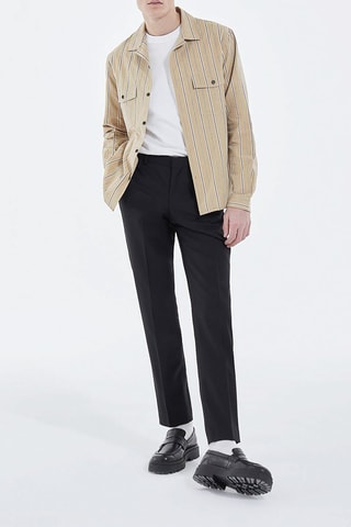 Chemise Beige et noir