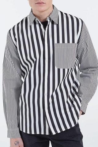 Chemise Blanc et noir