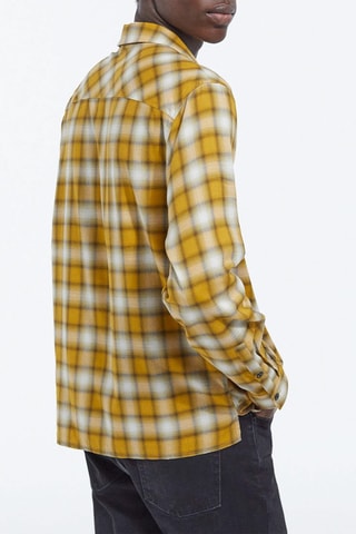 Chemise Moutarde et blanc