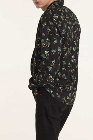 Chemise Noir et vert