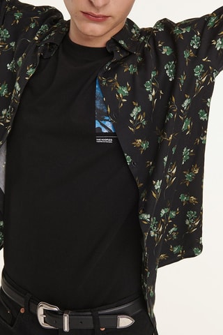 Chemise Noir et vert