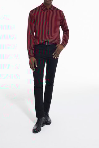 Chemise Rouge et noir