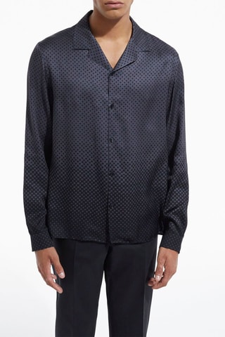 Chemise Gris foncé et noir