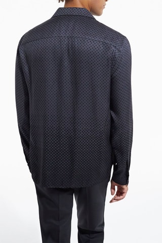 Chemise Gris foncé et noir