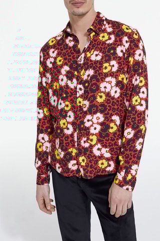 Chemise Rouge et noir