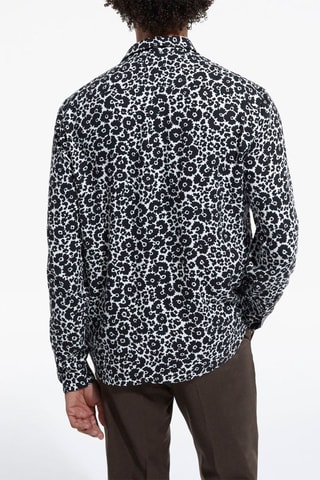 Chemise slim Noir et blanc