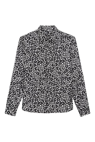 Chemise slim Noir et blanc