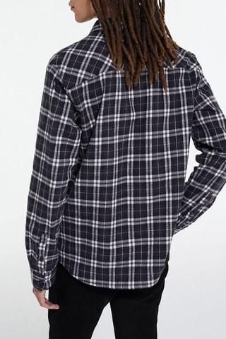 Chemise Noir et écru