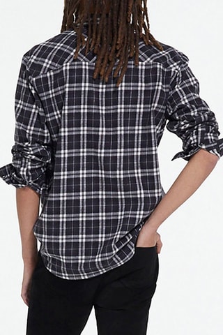 Chemise Noir et écru